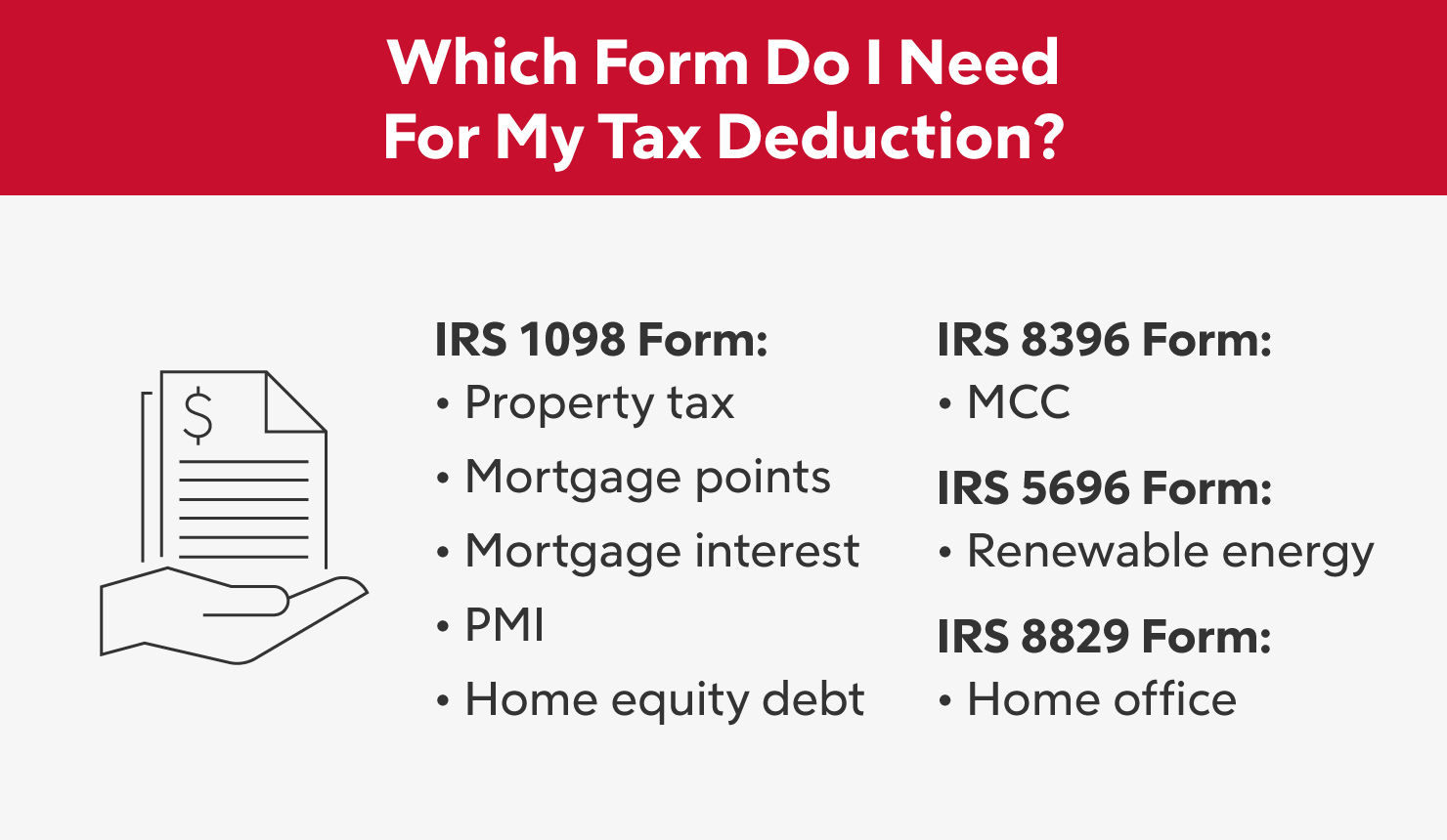 Owing taxes and discount buying a home